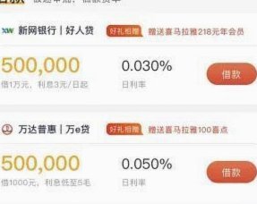 分期乐出来极速借钱页面