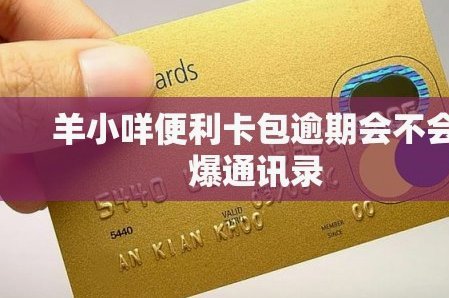 羊小咩便利卡包逾期会有什么后果？