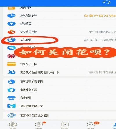 如何取消花呗服务？蚂蚁客服电话是多少？